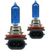 H9 Halogen Bulbs 12V 65W (Pair) - Metal White