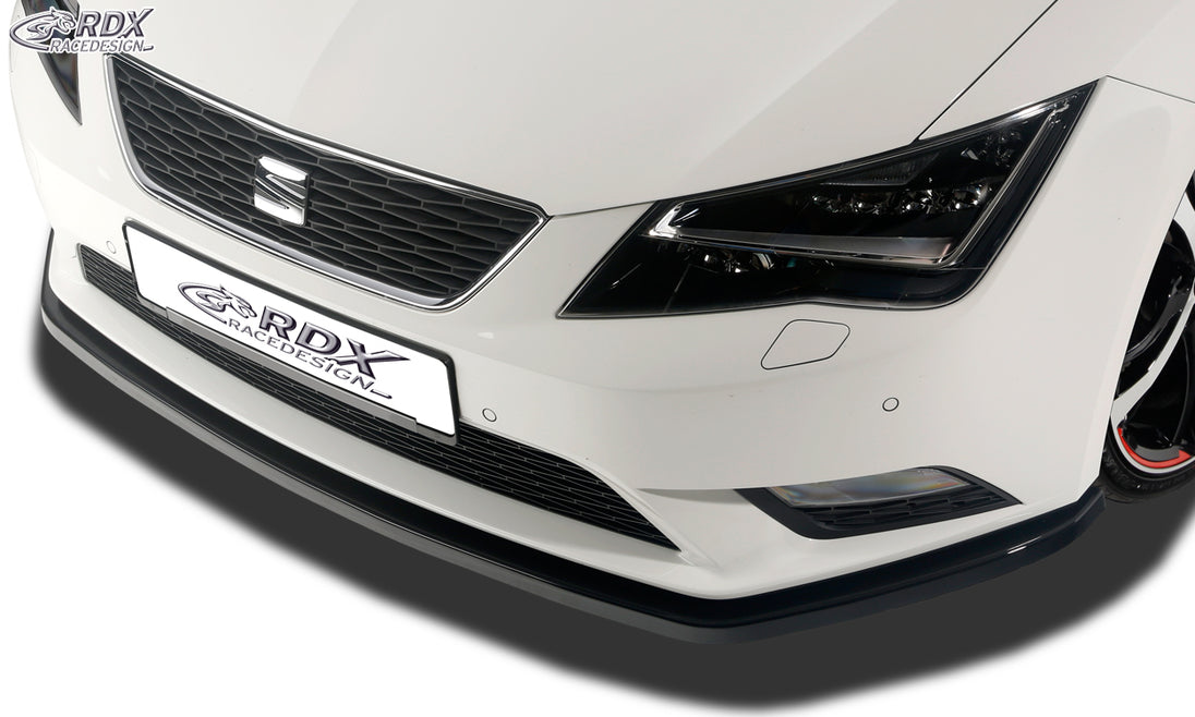 RDX front spoiler for the SEAT Leon 5F, SC and ST (up to 2017, not FR or Cupra) – image 2 of 4