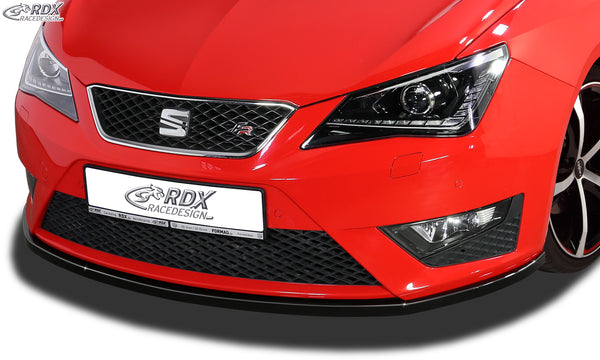 Splitter delantero para SEAT Ibiza 6J FR Facelift 2012+ y 6P FR - RDX