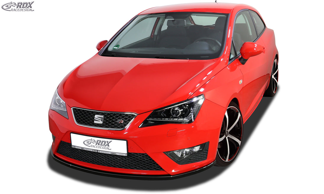 RDX front spoiler for the SEAT Ibiza 6J FR facelift (2012–2015) and 6P FR (2015+), 3-door, 5-door and ST – image 3 of 3