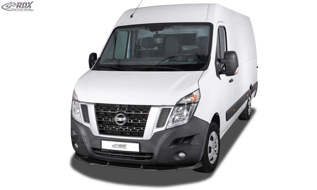 RDX VARIO-X front lip splitter for the Nissan NV400 (2010+) and Interstar (2021+) – image 1 of 3