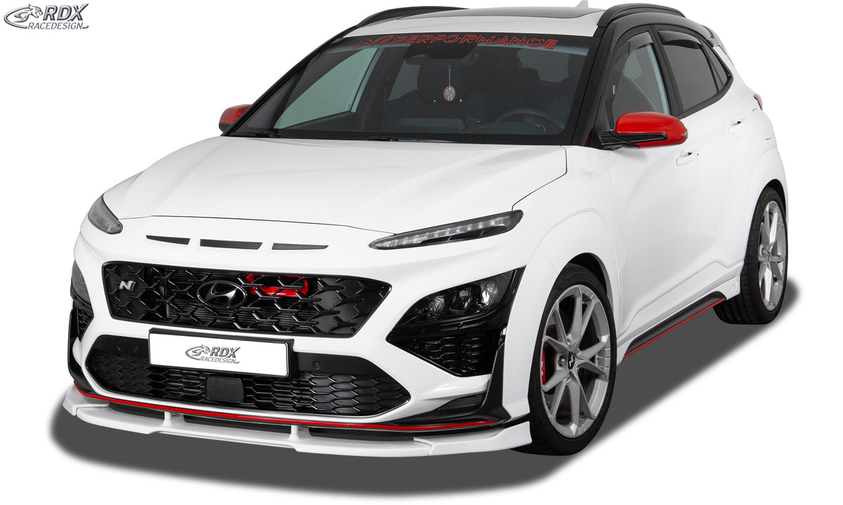 RDX VARIO-X front lip splitter for the Hyundai Kona N and N-Line (2020–2023) – image 1 of 3