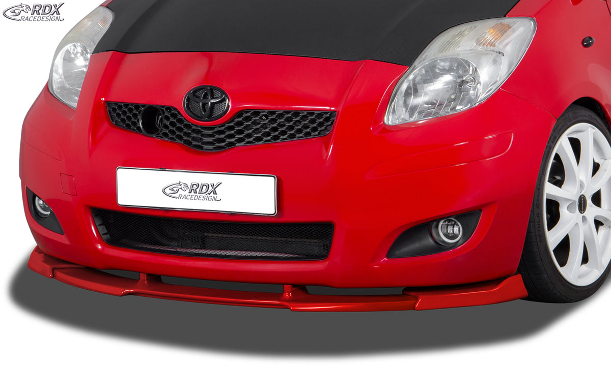 RDX VARIO-X front lip splitter for the Toyota Yaris P9 / XP9 / XP9F (2009–2011) – image 3 of 3