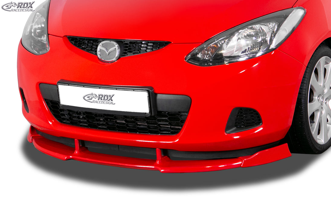 RDX VARIO-X front lip splitter for the Mazda 2 DE (2007–2010) – image 3 of 3