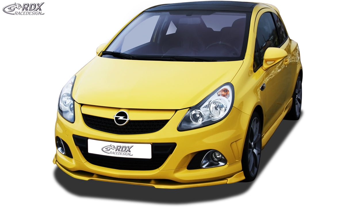 RDX VARIO-X front lip splitter for the Opel / Vauxhall Corsa D OPC (up to 2010), also for cars with the OPC front bumper – image 3 of 3