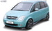 RDX VARIO-X front lip splitter for the Opel / Vauxhall Meriva A (2003–2006) – image 3 of 3