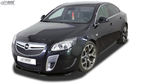 Splitter delantero VARIO-X para Opel / Vauxhall Insignia OPC (-2013) (compatible con OPC y coches con paragolpes delantero OPC) - RDX