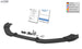 RDX VARIO-X front lip splitter for the Opel / Vauxhall Insignia OPC (up to 2013), also for cars with the OPC front bumper – image 2 of 3