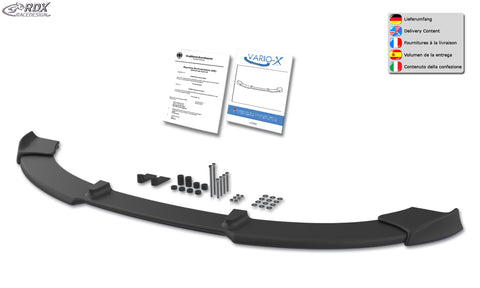 Splitter delantero VARIO-X para Toyota Yaris P9 / XP9 / XP9F (2005-2009) - RDX