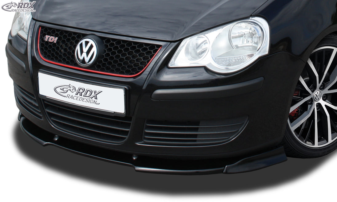RDX VARIO-X front lip splitter for the VW Polo 9N3 (2005+), incl. GTI – image 1 of 3