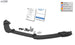 RDX VARIO-X front lip splitter for the VW Polo 6R – image 3 of 3