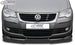 RDX VARIO-X front lip splitter for the VW Touran (2007+) – image 2 of 3