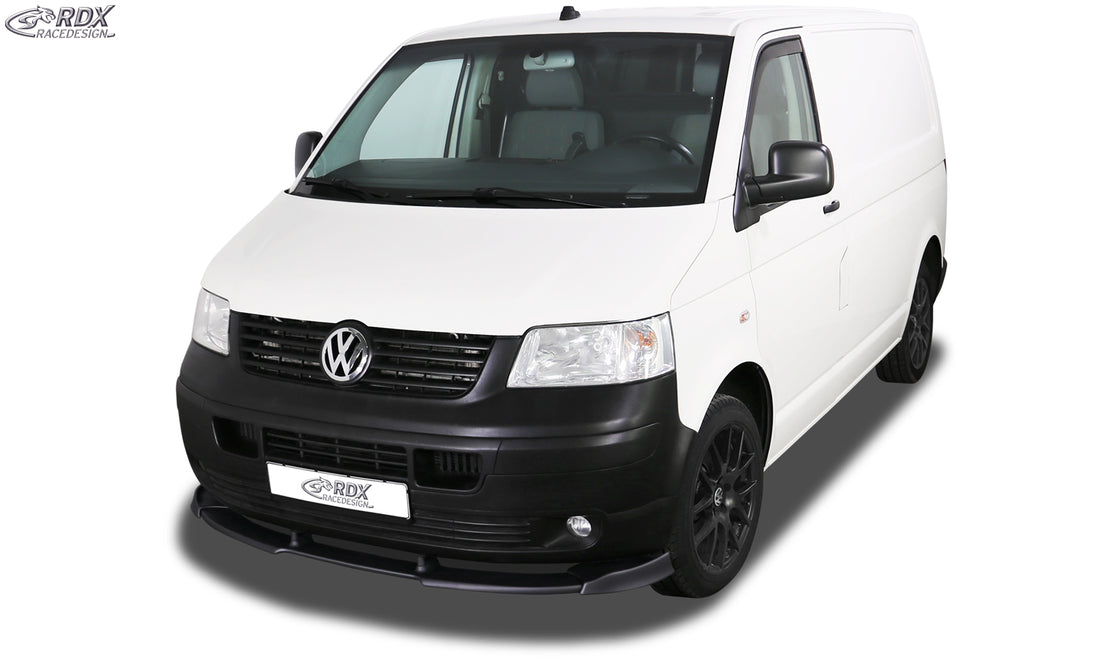 RDX VARIO-X front lip splitter for the VW T5 (up to 2009) with an unpainted front bumper (e.g. Transporter) – image 2 of 3