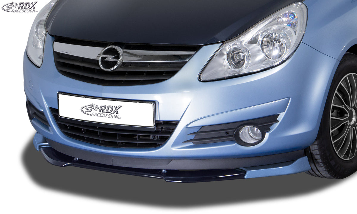 RDX VARIO-X front lip splitter for the Opel / Vauxhall Corsa D (up to 2010) – image 1 of 3