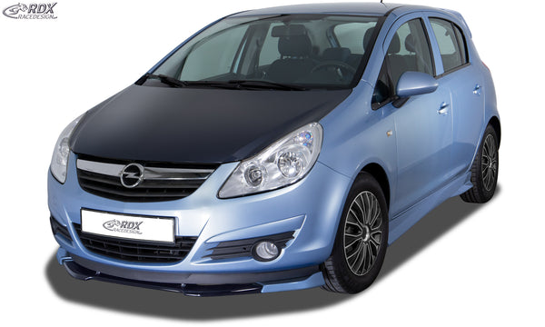 Front Spoiler VARIO-X for OPEL / VAUXHALL Corsa D (-2010) Front Lip Splitter - RDX