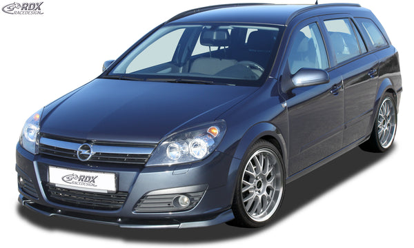 Front Spoiler VARIO-X for OPEL / VAUXHALL Astra H 4/5-doors Front Lip Splitter - RDX