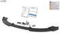 RDX VARIO-X front lip splitter for the Ford Fiesta ST Mk6 JH1 / JD3 – image 4 of 4