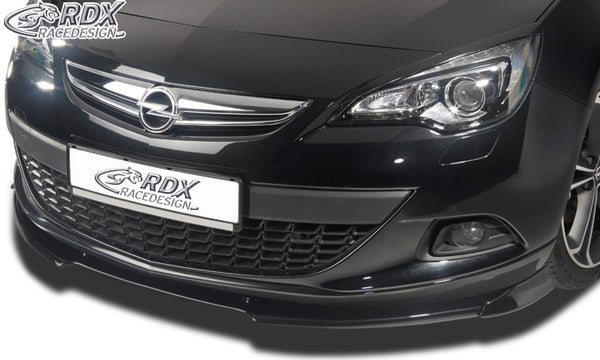 Splitter delantero VARIO-X para Opel / Vauxhall Astra J GTC (para frontal OPC-Line) - RDX