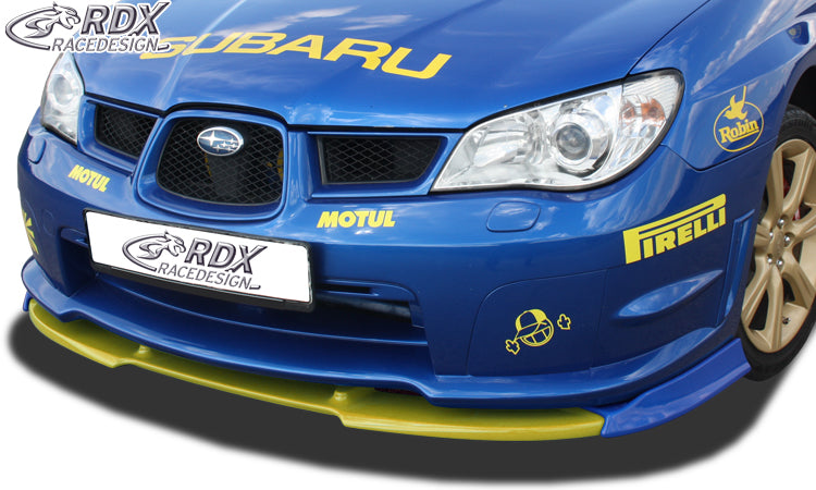 RDX VARIO-X front lip splitter for the Subaru Impreza 3 GD WRX (2005–2007) – image 3 of 4
