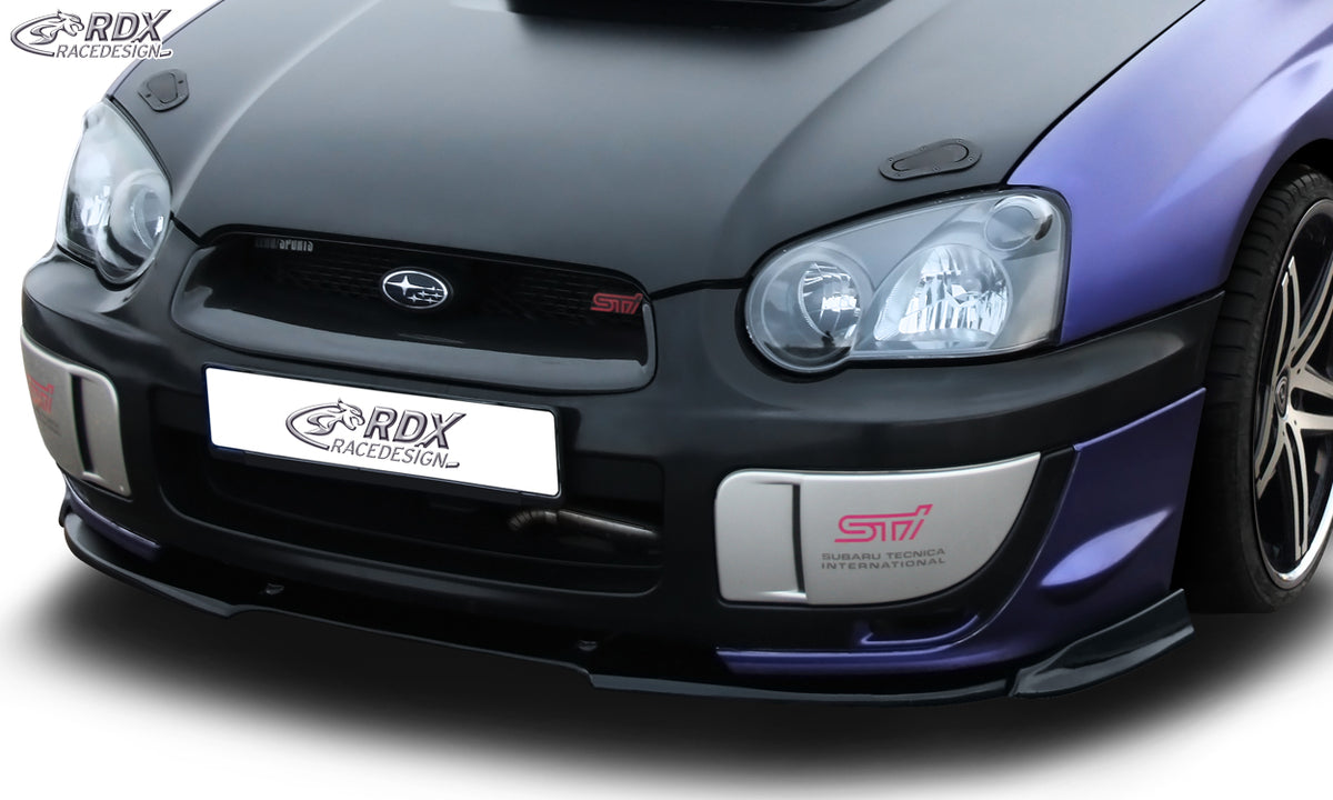 RDX VARIO-X front lip splitter for the Subaru Impreza 3 GD WRX STI (2003–2005) – image 1 of 3