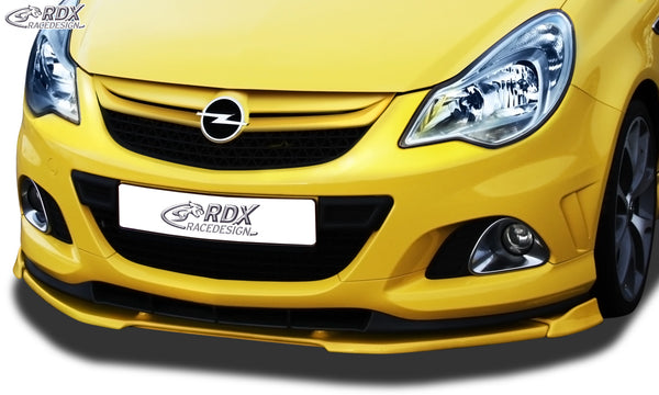 Front Spoiler VARIO-X for OPEL / VAUXHALL Corsa D Facelift OPC 2010+ Nuerburgring Edition (Fit for OPC and Cars with OPC Frontbumper and NRE-Lip) Front Lip Splitter - RDX