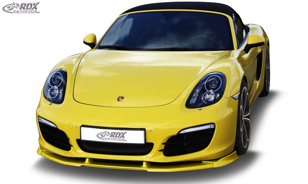 Frontspoiler VARIO-X für PORSCHE Boxster (981) 2012+ Frontlippe Splitter - RDX