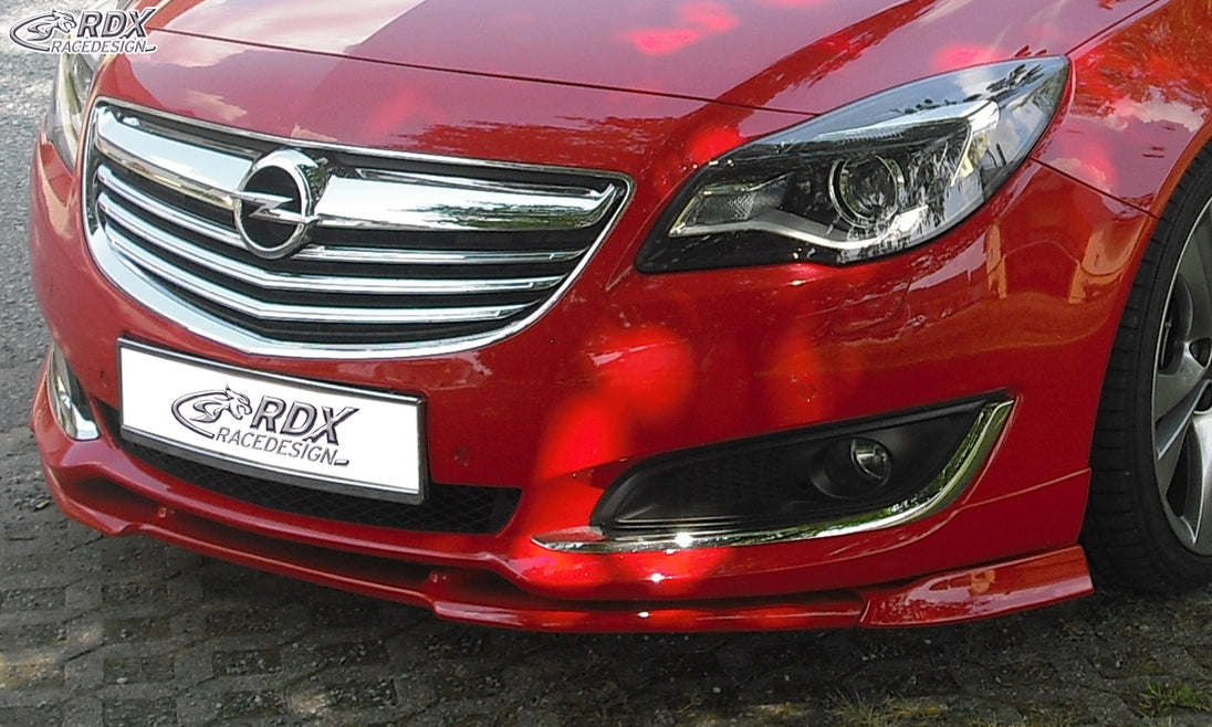RDX VARIO-X front lip splitter for the Opel / Vauxhall Insignia (2013+) with the OPC-Line front lip – image 2 of 4
