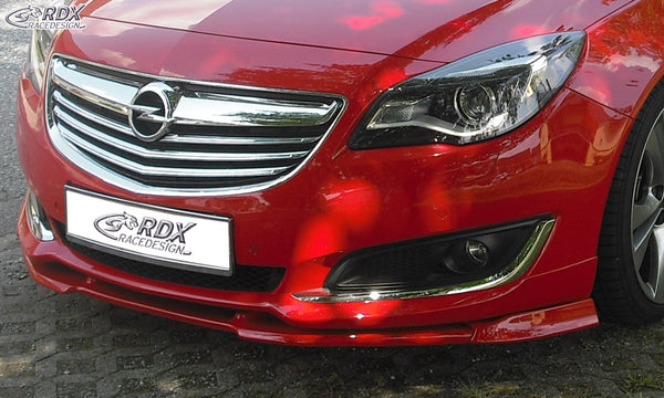 Splitter delantero VARIO-X para OPEL / VAUXHALL Insignia OPC-Line (2013+) (compatible con vehículos con labio delantero OPC-Line) - RDX