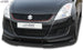 RDX VARIO-X front lip splitter for the Suzuki Swift FZ / NZ (2010–2013) with the JDM / GT front flaps – image 1 of 3