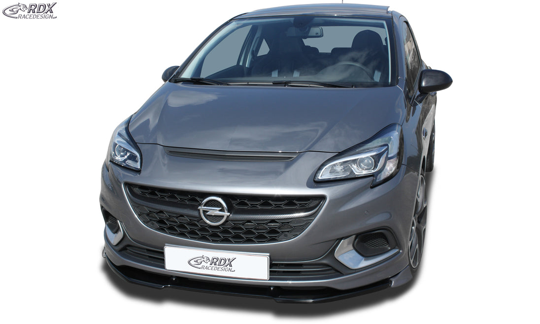 RDX VARIO-X front lip splitter for the Opel / Vauxhall Corsa E OPC (2015+) – image 2 of 3