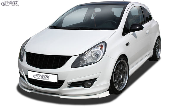 Front Spoiler VARIO-X for OPEL / VAUXHALL Corsa D -2010 OPC-Line Front Lip Splitter - RDX