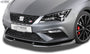 RDX VARIO-X front lip splitter for the SEAT Leon 5F FR, Cupra and Cupra 300 facelift (2017+), incl. SC and ST – image 1 of 3