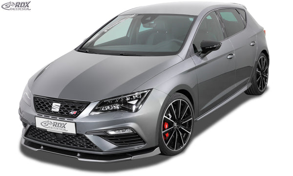 Splitter delantero VARIO-X para SEAT Leon 5F FR + Cupra + Cupra 300 facelift 2017+ (incl. SC, ST) - RDX