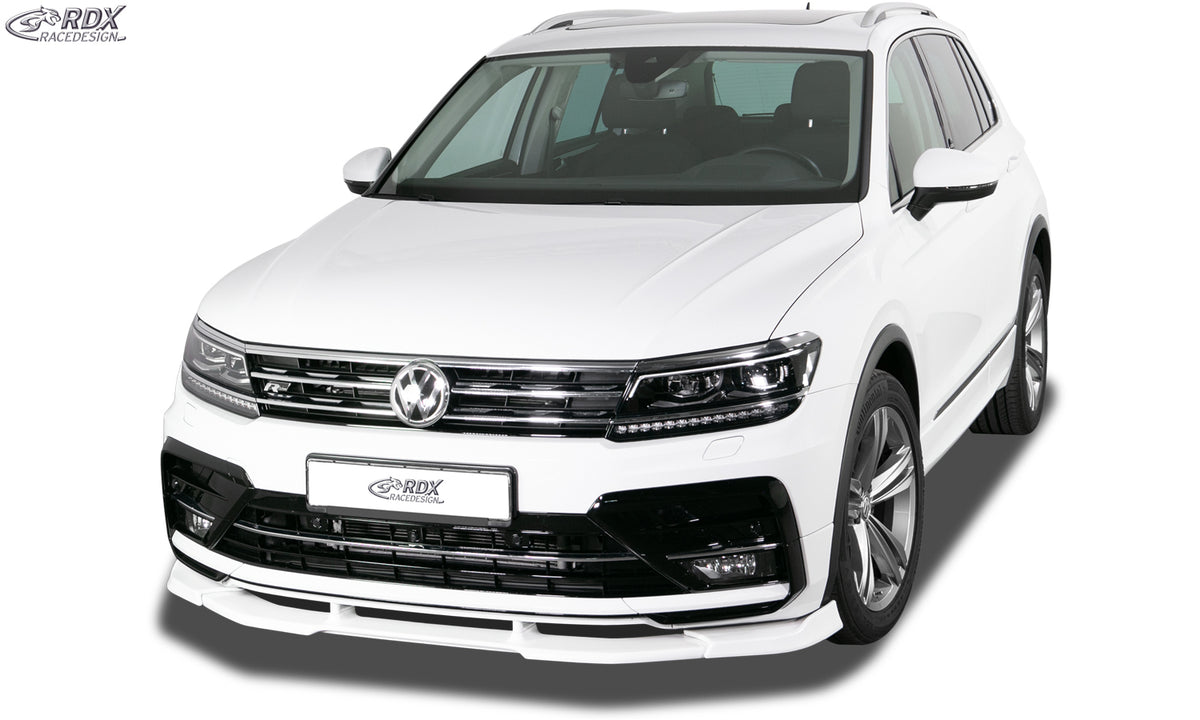 RDX VARIO-X front lip splitter for the VW Tiguan R-Line (2016+) – image 1 of 3