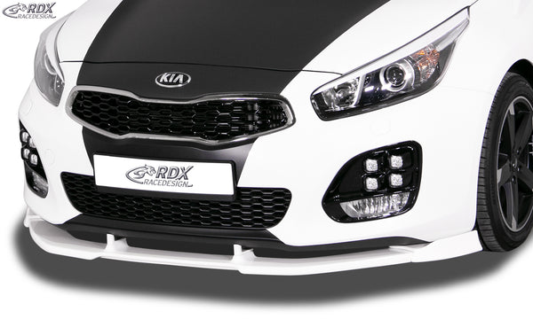 Splitter delantero VARIO-X para KIA Ceed, Ceed SW, Pro Ceed GT y GT-Line tipo JD (2015+) - RDX