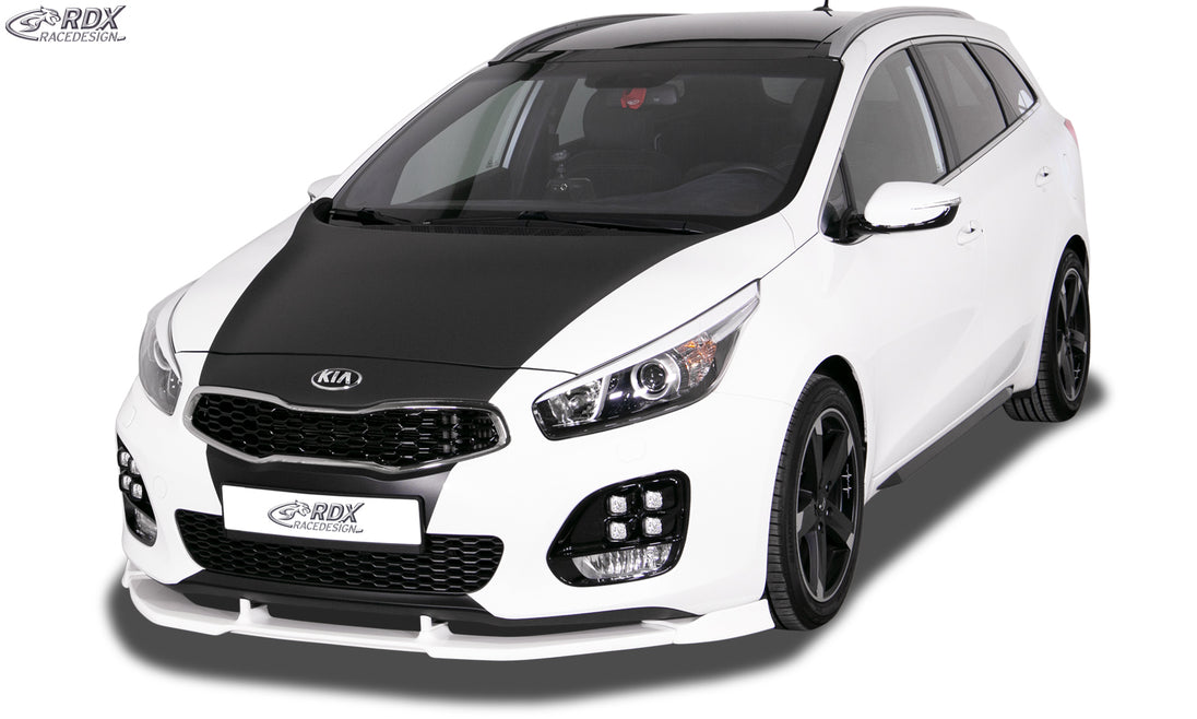 RDX VARIO-X front lip splitter for the Kia Ceed, Ceed SW and Pro Ceed GT / GT-Line JD (2015+) – image 1 of 3