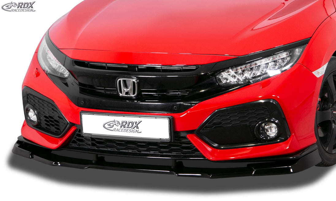 RDX VARIO-X front lip splitter for the Honda Civic (2017+) – image 1 of 3