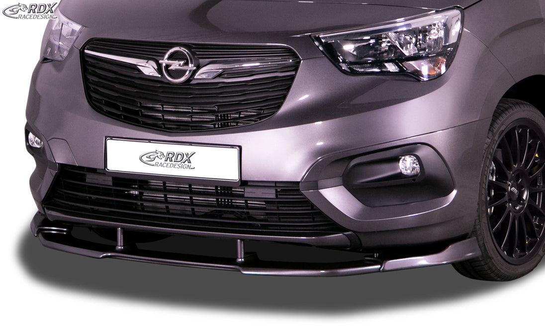 RDX VARIO-X front lip splitter for the Opel / Vauxhall Combo Life and Cargo (2018+) – image 1 of 3