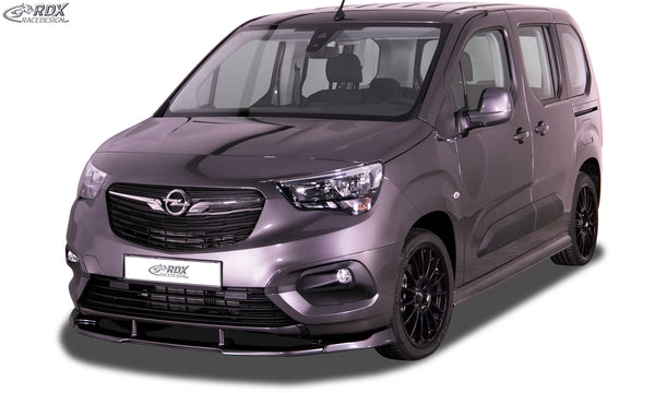Splitter delantero VARIO-X para OPEL / VAUXHALL Combo Life & Cargo 2018+ - RDX