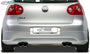 RDX R32 clean rear bumper extension for the VW Golf 5 (not Golf Plus or Variant), tailpipe cut-outs left and right – image 1 of 3