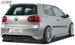 RDX R32 clean rear bumper extension for the VW Golf 5 (not Golf Plus or Variant), tailpipe cut-outs left and right – image 3 of 3