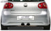 RDX R32 clean rear bumper extension for the VW Golf 5 (not Golf Plus or Variant), R32 exhaust cut-out – image 1 of 2