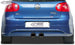 RDX R32 clean rear bumper extension for the VW Golf 5 (not Golf Plus or Variant), R32 exhaust cut-out – image 2 of 2