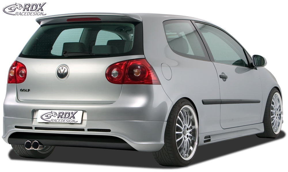 RDX GTI/R-Five rear bumper extension for the VW Golf 5 (not Golf Plus or Variant), tailpipe cut-out left – image 2 of 2