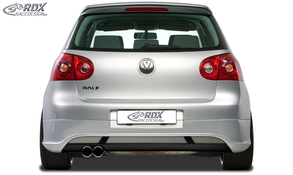 RDX V2 rear bumper extension for the VW Golf 5 (not Golf Plus or Variant), tailpipe cut-out left – image 1 of 2