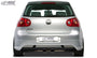RDX V2 rear bumper extension for the VW Golf 5 (not Golf Plus or Variant), R32 exhaust cut-out – image 1 of 2