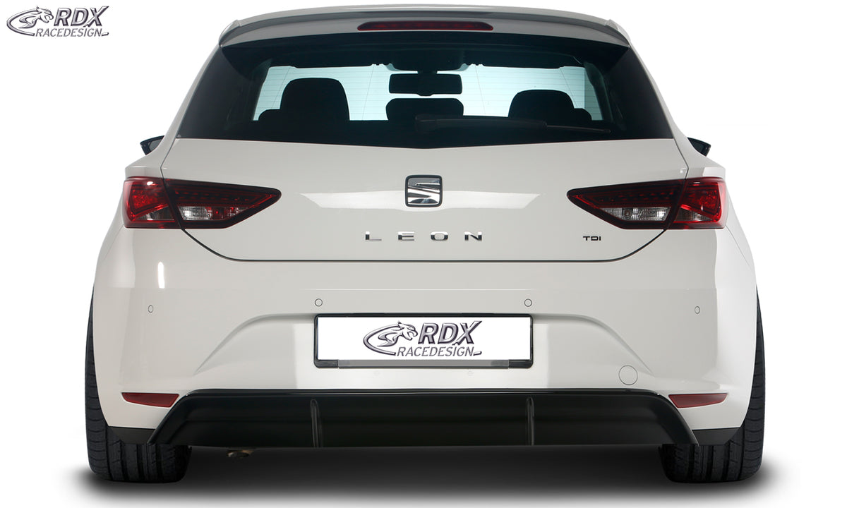RDX rear bumper extension for the SEAT Leon 5F and SC (up to 2017, not ST, FR or Cupra) – image 2 of 3