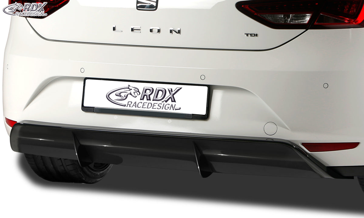 RDX rear bumper extension for the SEAT Leon 5F and SC (up to 2017, not ST, FR or Cupra) – image 3 of 3