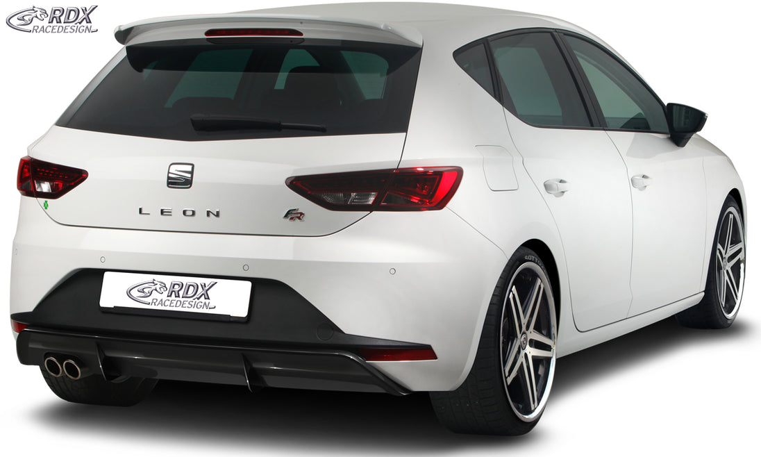 RDX rear bumper extension for the SEAT Leon 5F FR and SC FR (up to 2017, not ST or Cupra) – image 3 of 4