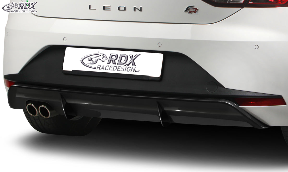 RDX rear bumper extension for the SEAT Leon 5F FR and SC FR (up to 2017, not ST or Cupra) – image 2 of 4